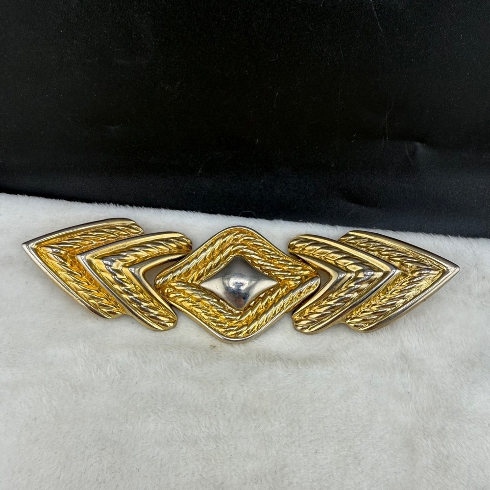 Vintage Revcor Belt Buckle Gold Tone Western